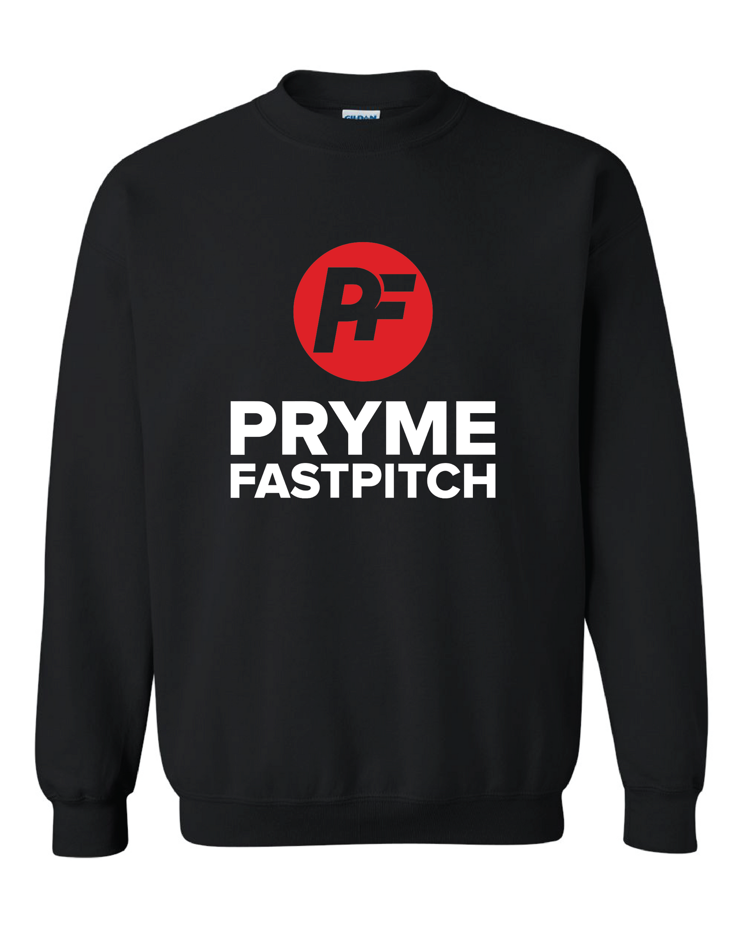Black Adult PRYME Crewnecks