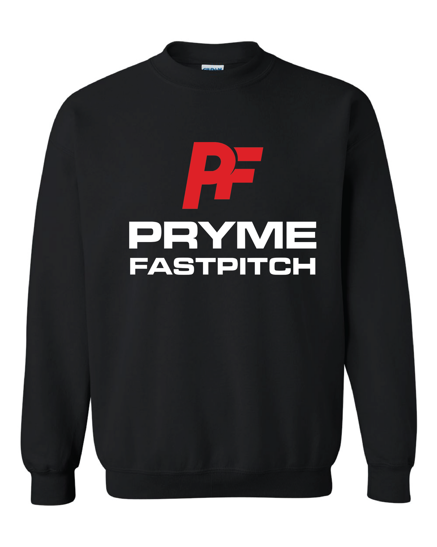 Black Adult PRYME Crewnecks