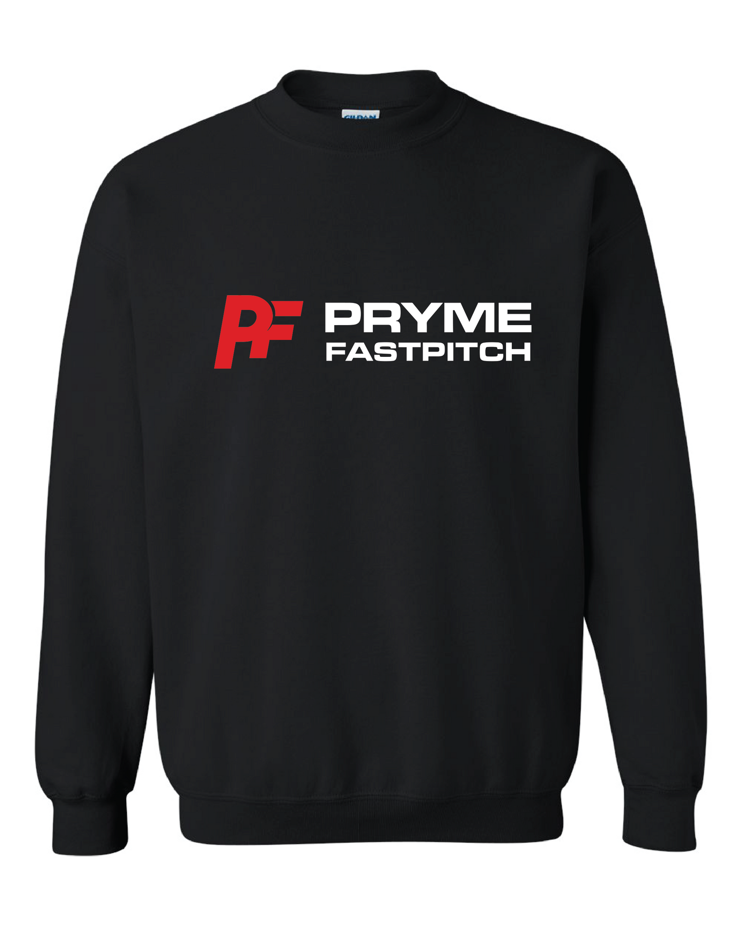 Black Adult PRYME Crewnecks