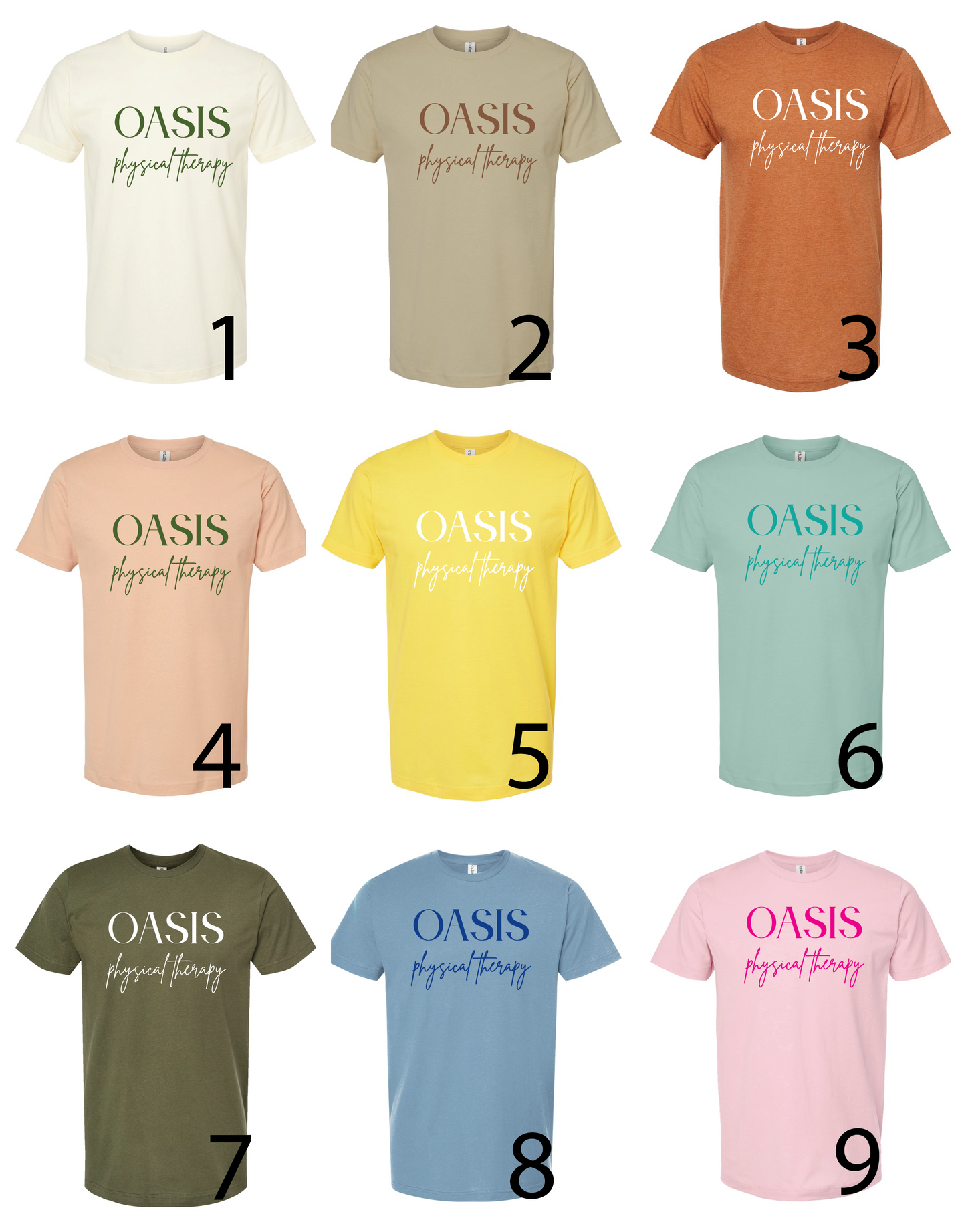 Oasis Physical Therapy Logo Soft-Style