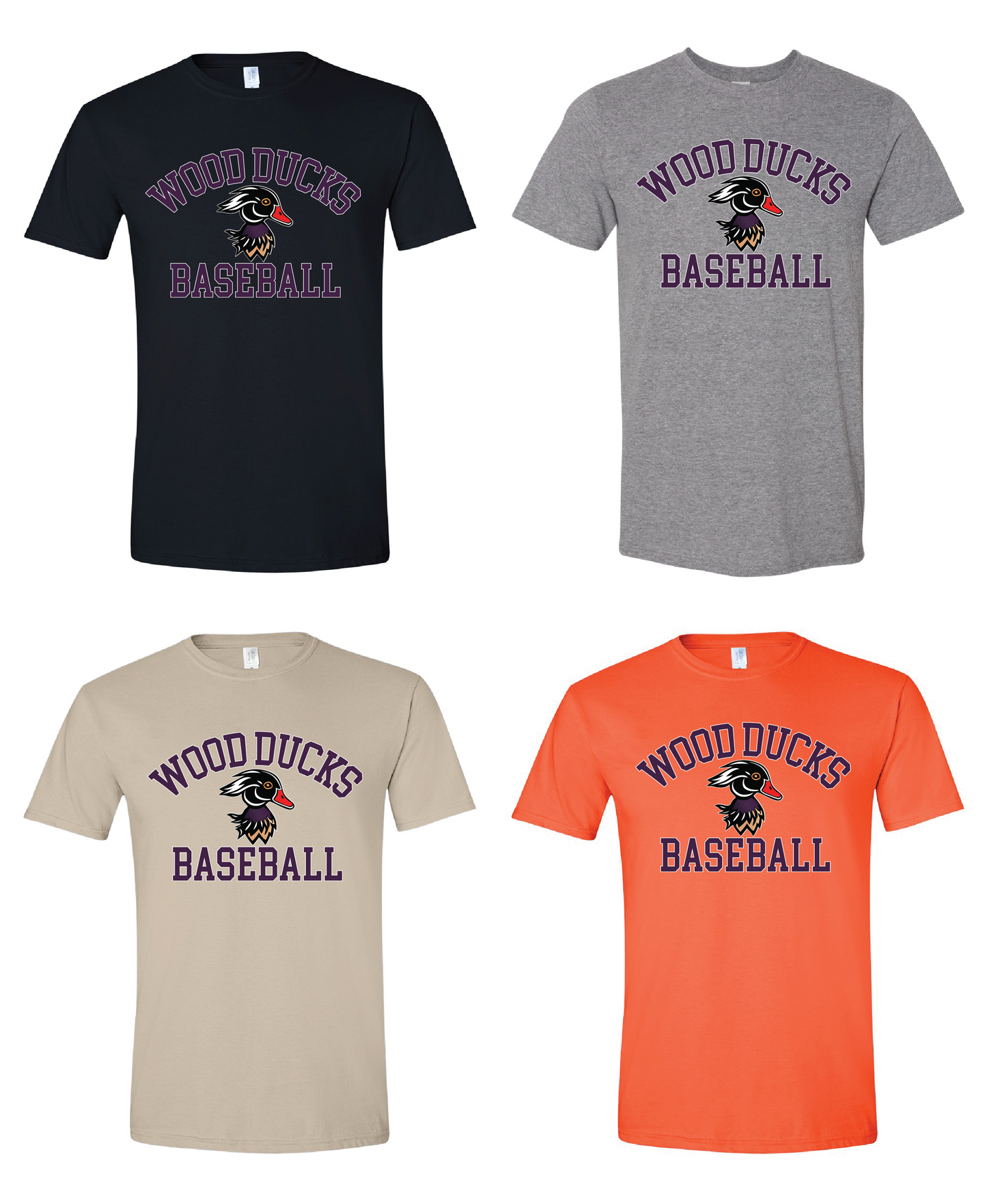 Wood Ducks Purple