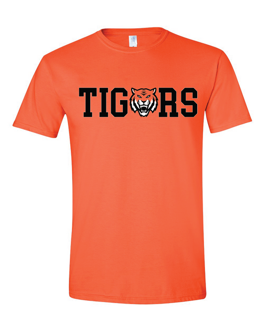 Tigers on Orange