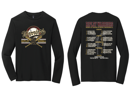 Ripley 2026-27 Baseball Long Sleeve Tee